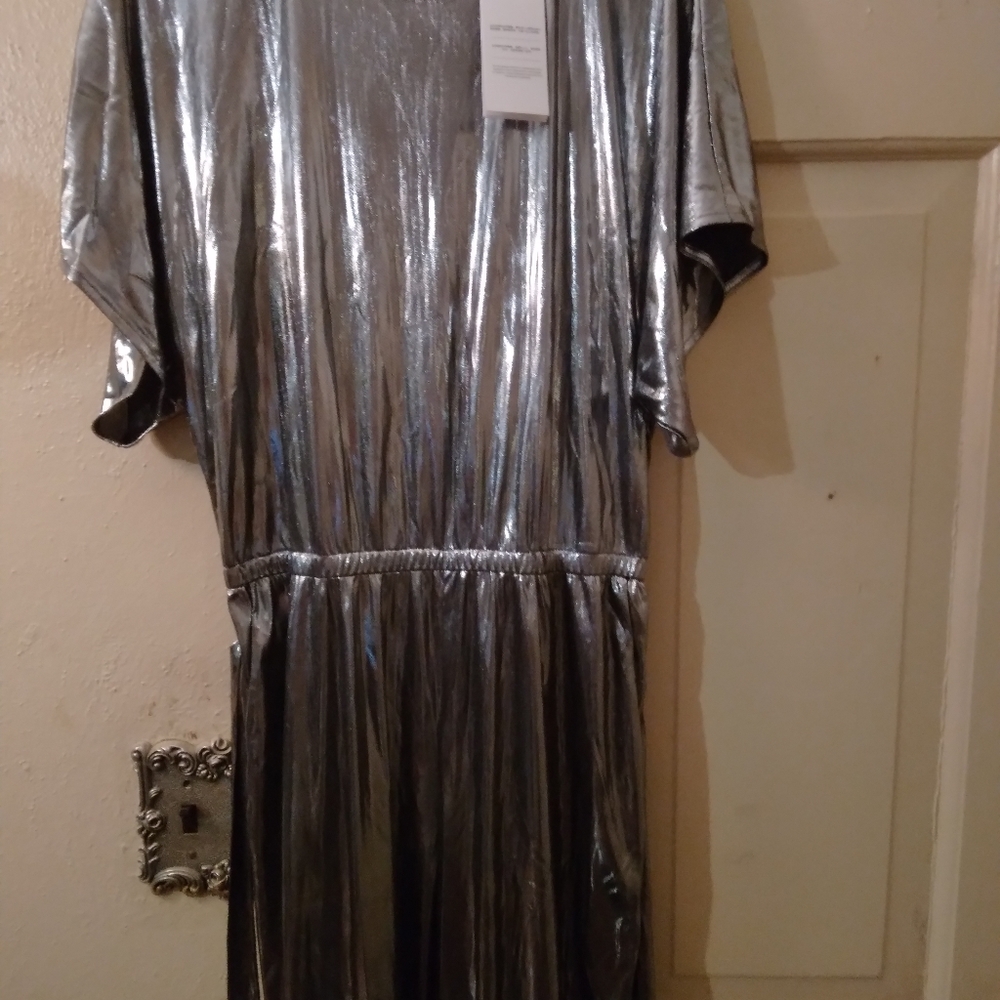 Michael Michael Kors Metallic Jumpsuit/Medium - Picture 5 of 6